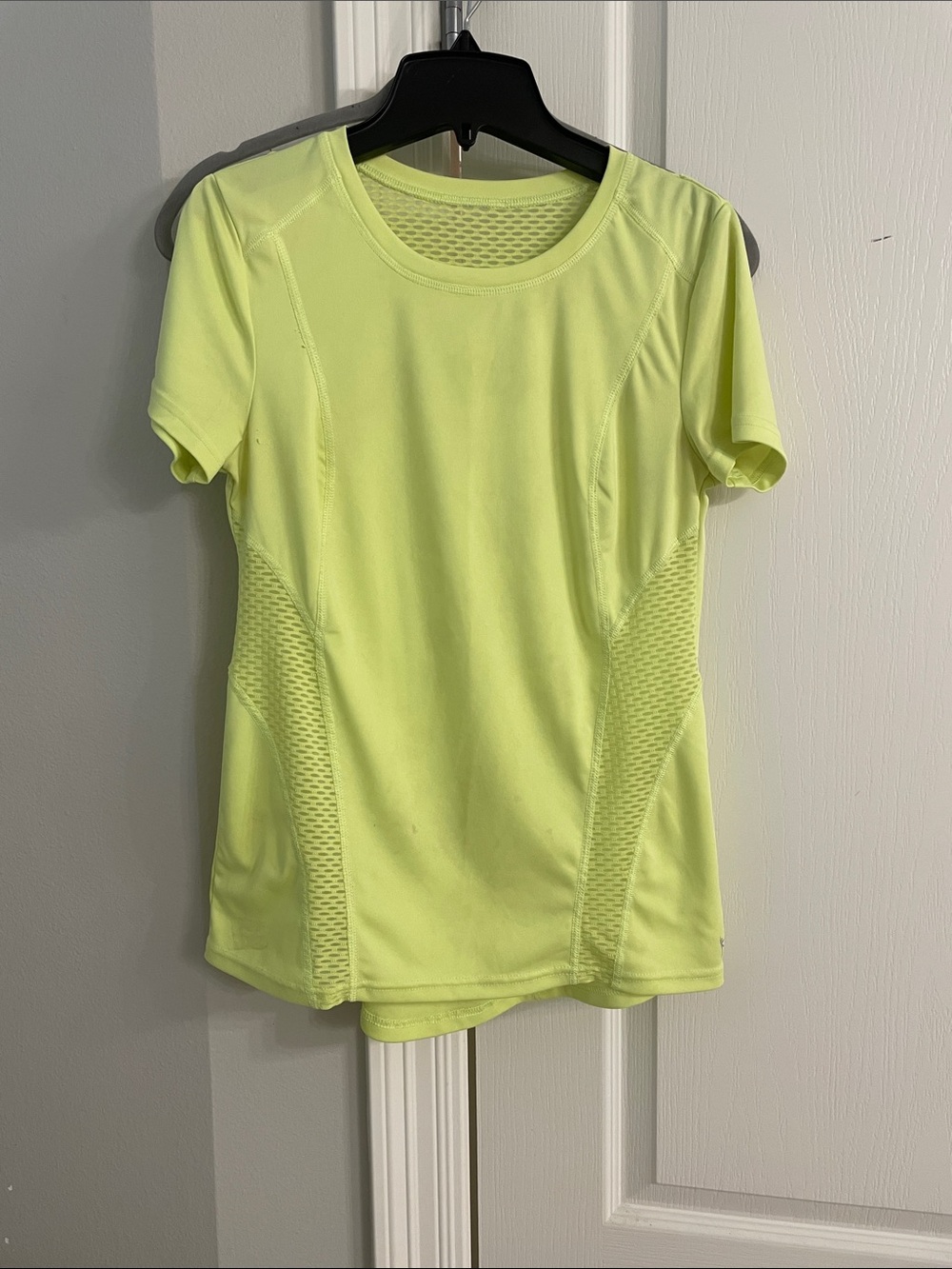 Women's Neon Yellow Short Sleeve Active Tee